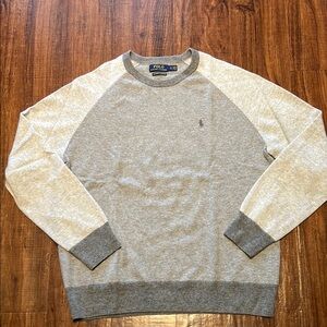 Polo by Ralph Lauren Cashmere Gray Men's size Large Sweater